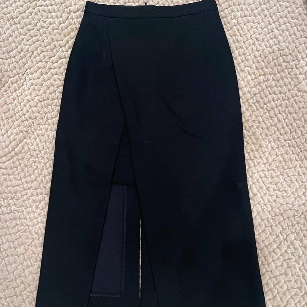 Maje pencil slit skirt